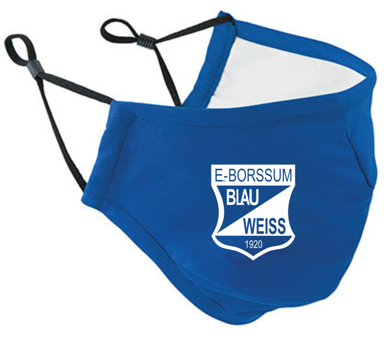 BW Borssum Maske mit Logo
